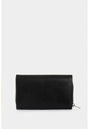 Billeteria Palma De Cuero Folia Para Mujer Efecto Croco Billeteria Palma De Cuero Folia Para Mujer Efecto Croco Negro VÉLEZ