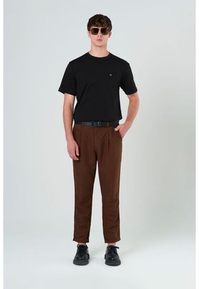 Camiseta Manga Corta Lerici Para Hombre Semi Fitted Camiseta Manga Corta Lerici Para Hombre Semi Fitted Negro L VÉLEZ