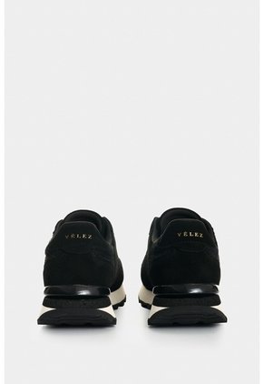 Tenis De Cuero Carnaza Para Mujer Sahara Tenis De Cuero Carnaza Para Mujer Sahara Negro 41 VÉLEZ