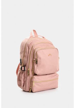Morral Tamar En Lona Para Mujer Multifuncional Morral Tamar En Lona Para Mujer Multifuncional Rosado VÉLEZ