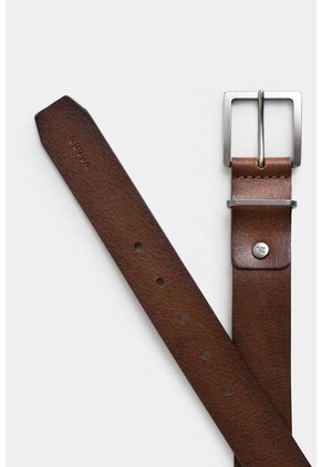 Cinturón Unifaz Luster De Cuero Para Hombre Punta Trapecio Cinturón Unifaz Luster De Cuero Para Hombre Punta Trapecio Miel 38 VÉLEZ