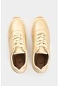 Tenis De Cuero Con Detalle Grabado Para Mujer Tropical 2 Tenis De Cuero Con Detalle Grabado Para Mujer Tropical 2 Dorado 39 VÉLEZ de Vélez