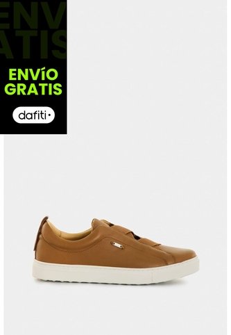 Mocasines Ópalo 2.0 De Cuero Para Mujer Ajuste Elástico Mocasines Ópalo 2.0 De Cuero Para Mujer Ajuste Elástico Miel 34 VÉLEZ Vélez