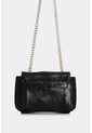 Manos Libres Mini Lili De Cuero Para Mujer Con Cadena Manos Libres Mini Lili De Cuero Para Mujer Con Cadena Negro VÉLEZ de Vélez