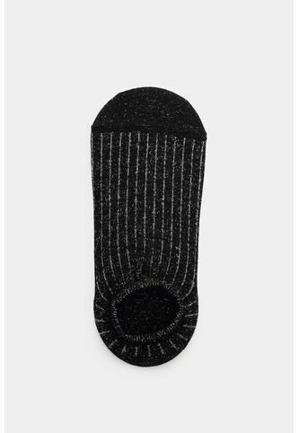 Calcetines Tipo Baleta En Algodón Con Lúrex Para Mujer Savia Calcetines Tipo Baleta En Algodón Con Lúrex Para Mujer Savia Negro XS VÉLEZ Vélez