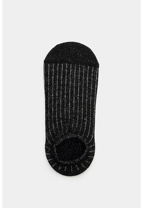Calcetines Tipo Baleta En Algodón Con Lúrex Para Mujer Savia Calcetines Tipo Baleta En Algodón Con Lúrex Para Mujer Savia Negro XS VÉLEZ