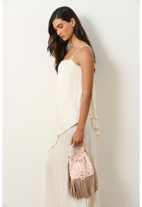 Vestido Loa Maxi Con Efecto Satinado Para Mujer Vestido Loa Maxi Con Efecto Satinado Para Mujer Crema 10 VÉLEZ