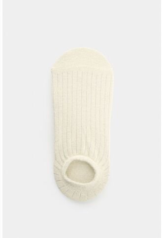 Calcetines Tipo Baleta En Algodón Con Lúrex Para Mujer Savia Calcetines Tipo Baleta En Algodón Con Lúrex Para Mujer Savia Crema XS VÉLEZ Vélez