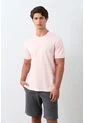 Camiseta Micropima Arizona Para Hombre Semi Ajustada Camiseta Micropima Arizona Para Hombre Semi Ajustada Rosado L VÉLEZ de Vélez