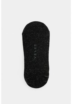Calcetines Tipo Baleta En Algodón Con Lúrex Para Mujer Savia Calcetines Tipo Baleta En Algodón Con Lúrex Para Mujer Savia Negro XS VÉLEZ