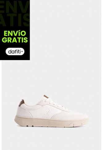Tenis Lyra De Cuero Para Hombre Suela Extra Liviana Tenis Lyra De Cuero Para Hombre Suela Extra Liviana Blanco 45 VÉLEZ Vélez