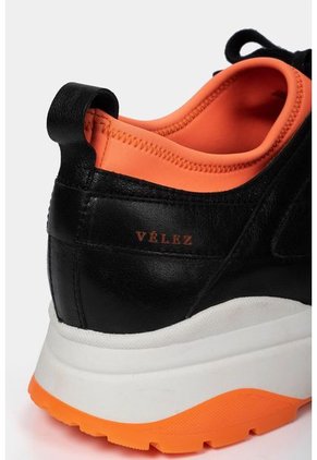 Tenis Plataforma De Cuero Para Mujer Urban