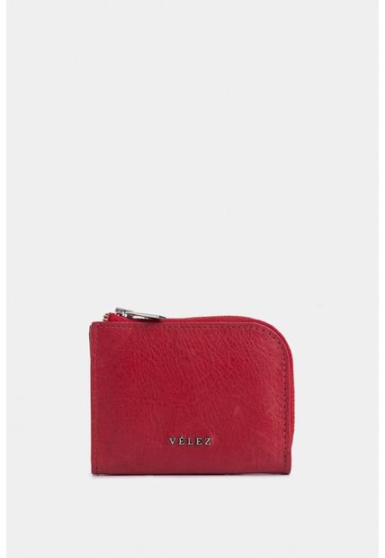 Monedero Holy De Cuero Para Mujer Cremallera Monedero Holy De Cuero Para Mujer Cremallera Rojo Vélez