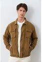 Chaqueta Vireo En Dril Para Hombre Semi Ajustada Chaqueta Vireo En Dril Para Hombre Semi Ajustada Cafe Claro M VÉLEZ de Vélez