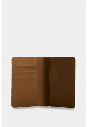 Porta Pasaporte De Cuero Para Hombre Sienna Porta Pasaporte De Cuero Para Hombre Sienna Miel VÉLEZ
