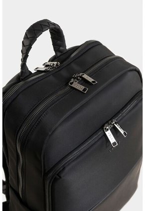 Tula Morral Ryn De Nylon Reciclado Para Mujer Manija Trenzada Tula Morral Ryn De Nylon Reciclado Para Mujer Manija Trenzada Negro Vélez