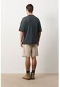 Camiseta Relaxed Fit Para Hombre Camiseta Relaxed Fit Para Hombre Gris Pistola XL VÉLEZ de Vélez