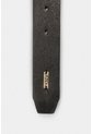 Cinturón Doble Faz Fraile De Cuero Para Mujer Caimán Reversible Negro Cinturón Doble Faz Fraile De Cuero Para Mujer Caimán Reversible Negro L VÉLEZ de Vélez