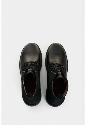Bota De Cuero Para Hombre Alameda Bota De Cuero Para Hombre Alameda Negro 38 VÉLEZ