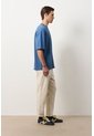 Camiseta Relaxed Fit Para Hombre Camiseta Relaxed Fit Para Hombre Azul XS VÉLEZ de Vélez