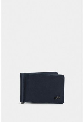 Porta Billetes En Cuero Para Hombre Spello Porta Billetes En Cuero Para Hombre Spello Azul Oscuro VÉLEZ