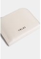Monedero Holy De Cuero Para Mujer Cremallera Monedero Holy De Cuero Para Mujer Cremallera Blanco VÉLEZ de Vélez