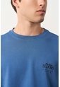 Camiseta Relaxed Fit Para Hombre Camiseta Relaxed Fit Para Hombre Azul XS VÉLEZ de Vélez