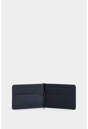 Porta Billetes En Cuero Para Hombre Spello Porta Billetes En Cuero Para Hombre Spello Azul Oscuro VÉLEZ