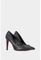 Tacones Cerrados De Cuero Liso Tacones Cerrados De Cuero Liso Negro 35 VÉLEZ de Vélez