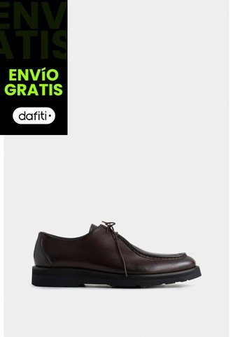 Zapatos De Cordón Acacia De Cuero Para Hombre Vena Tejida Zapatos De Cordón Acacia De Cuero Para Hombre Vena Tejida Cafe 40 VÉLEZ Vélez