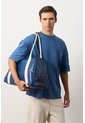 Camiseta Relaxed Fit Para Hombre Camiseta Relaxed Fit Para Hombre Azul XS VÉLEZ de Vélez