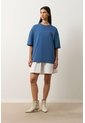 Camiseta Relaxed Fit Para Hombre Camiseta Relaxed Fit Para Hombre Azul XS VÉLEZ de Vélez