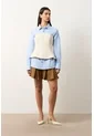 Top Strapless En Denim Para Mujer Lumbre Top Strapless En Denim Para Mujer Lumbre Crema M VÉLEZ de Vélez