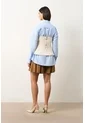 Top Strapless En Denim Para Mujer Lumbre Top Strapless En Denim Para Mujer Lumbre Crema M VÉLEZ de Vélez