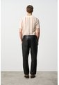Pantalón Semi Fitted De Cuero Para Hombre Sole Pantalón Semi Fitted De Cuero Para Hombre Sole Negro 30 VÉLEZ de Vélez