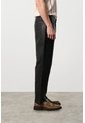 Pantalón Semi Fitted De Cuero Para Hombre Sole Pantalón Semi Fitted De Cuero Para Hombre Sole Negro 30 VÉLEZ de Vélez