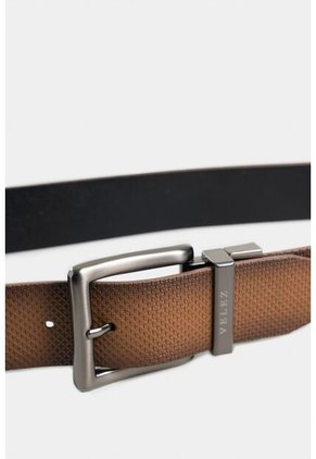 Cinturón Doble Faz Ciboria De Cuero Para Hombre Hebilla Cuadrada Cinturón Doble Faz Ciboria De Cuero Para Hombre Hebilla Cuadrada Miel 36 Vélez