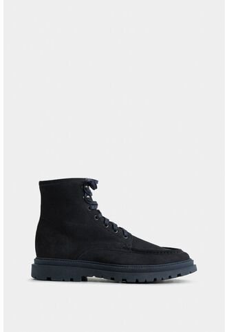 Bota Luster 2 De Cuero Gamuzado Para Hombre Efecto Escribiente Bota Luster 2 De Cuero Gamuzado Para Hombre Efecto Escribiente Gris 44 VÉLEZ Vélez