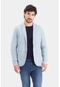 Blazer Niger De Gamuza Para Hombre Fit Semi Ajustado Blazer Niger De Gamuza Para Hombre Fit Semi Ajustado Azul Claro XXL Vélez de Vélez