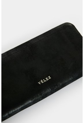 Billetera Porta Chequera De Cuero Para Mujer Arezzo Billetera Porta Chequera De Cuero Para Mujer Arezzo Negro VÉLEZ