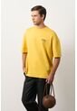 Camiseta Relaxed Fit Para Hombre Camiseta Relaxed Fit Para Hombre Amarillo S VÉLEZ de Vélez