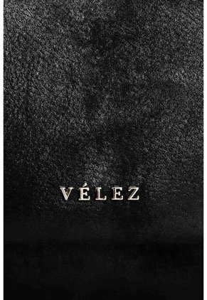 Manos Libres Mini Lili De Cuero Para Mujer Con Cadena Manos Libres Mini Lili De Cuero Para Mujer Con Cadena Negro VÉLEZ