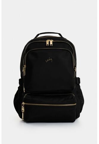 Morral Tamar En Lona Para Mujer Multifuncional Morral Tamar En Lona Para Mujer Multifuncional Negro VÉLEZ Vélez