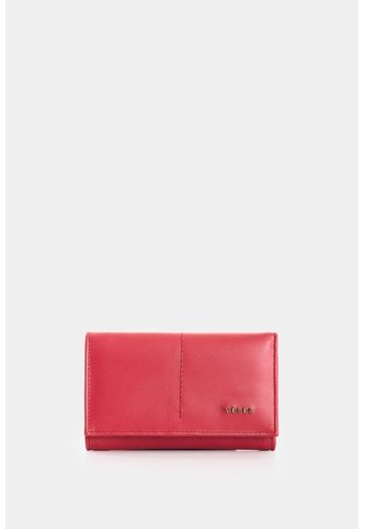 Billetera De Cuero Para Mujer Real 4 Billetera De Cuero Para Mujer Real 4 Rojo VÉLEZ Vélez