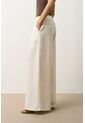 Pantalón Loa Palazzo Tiro Alto Para Mujer Pantalón Loa Palazzo Tiro Alto Para Mujer Crema 12 VÉLEZ de Vélez