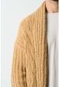 Cardigan Acanalado Para Hombre Selva Cardigan Acanalado Para Hombre Selva Miel M VÉLEZ de Vélez