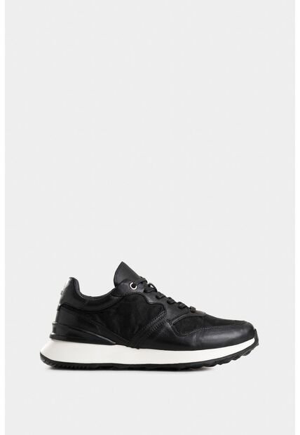 Tenis Garda De Cuero Para Hombre Detalles Jacquar Tenis Garda De Cuero Para Hombre Detalles Jacquar Negro 43 VÉLEZ