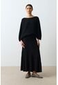 Camiseta Maxi Tejida Para Mujer Efos Camiseta Maxi Tejida Para Mujer Efos Negro L VÉLEZ de Vélez