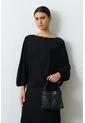 Camiseta Maxi Tejida Para Mujer Efos Camiseta Maxi Tejida Para Mujer Efos Negro L VÉLEZ de Vélez