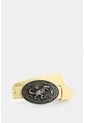 Cinturón Unifaz En Cuero Croco Para Hombre Dino Cinturón Unifaz En Cuero Croco Para Hombre Dino Amarillo 30 VÉLEZ de Vélez